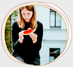 Junges Mädchen, introvertiert